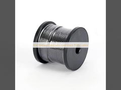 Συρματόσχοινο από ανοξείδωτο χάλυβα 304, μαύρο, με επίστρωση PVC